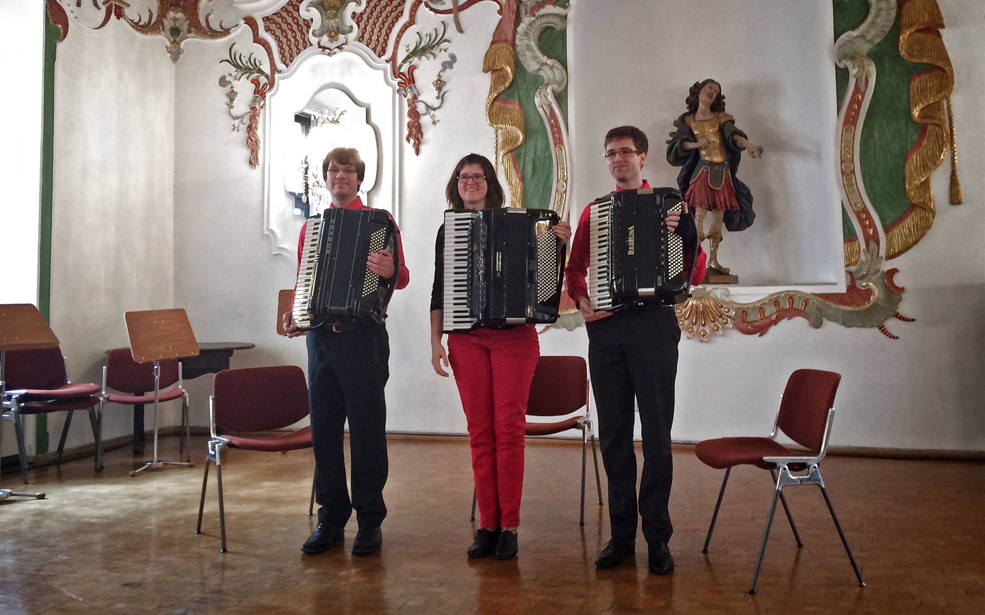 Triple Acc's beim Akkordeon-Landesfestival Schwäbsich Gmünd 2014